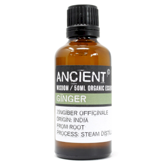 Ginger Organic Essential Oil 50ml - PreOrg-19