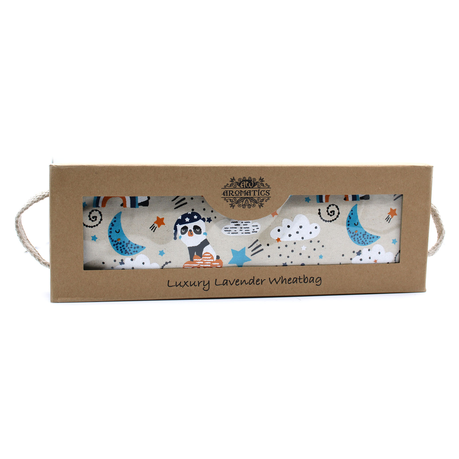 Luxury Lavender  Wheat Bag in Gift Box  - Sleepy Panda AWHBL-07