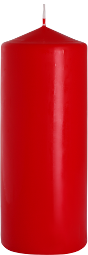 Single Pillar Candle 80x200mm - Red - DSPC-16