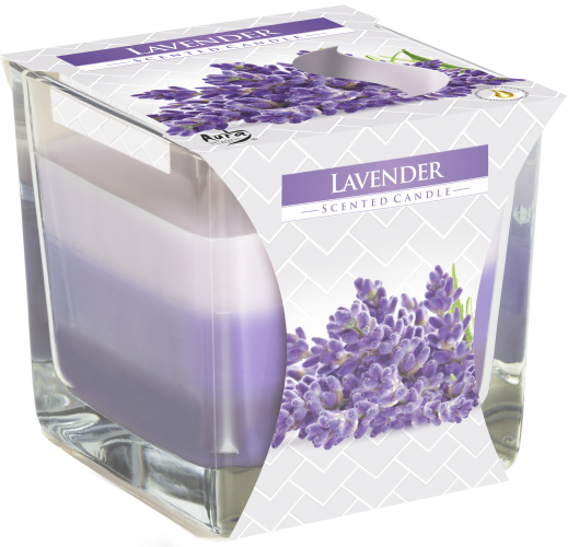 Rainbow Jar Candle - Lavender - RJC-08