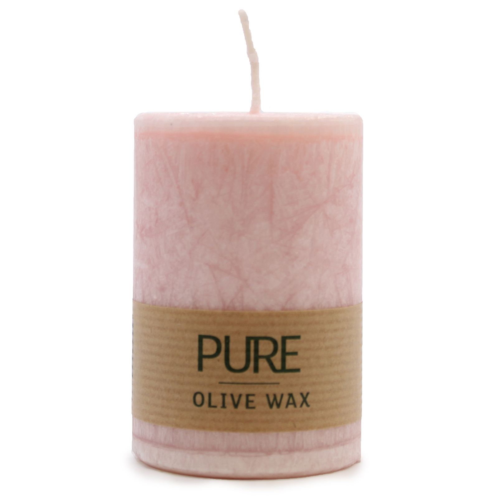 Pure Olive Wax Candle 90x60 - Antique Rose - OliveC-04