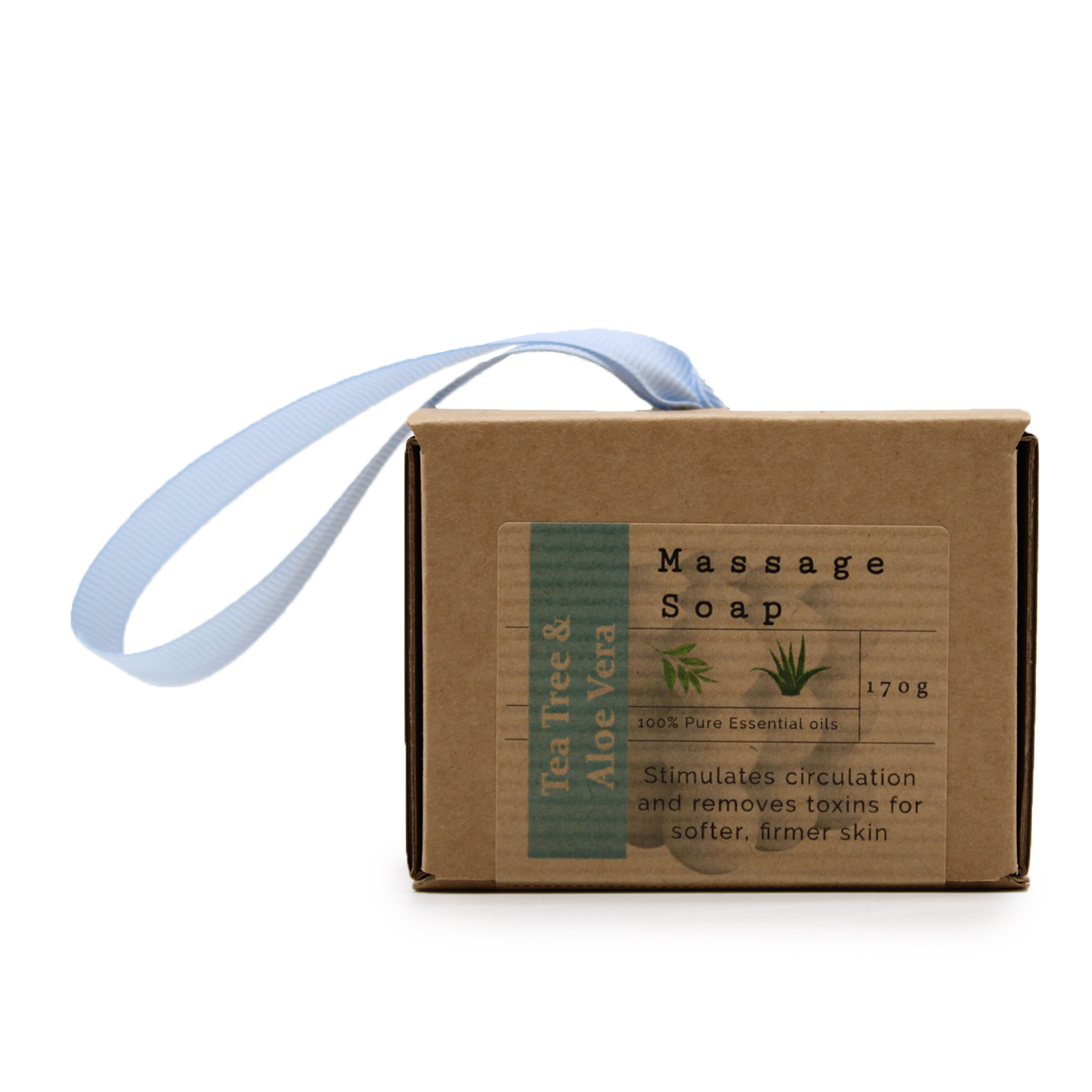 Boxed Single Massage Soaps - Tea Tree & Aloe Vera - MSPS-02