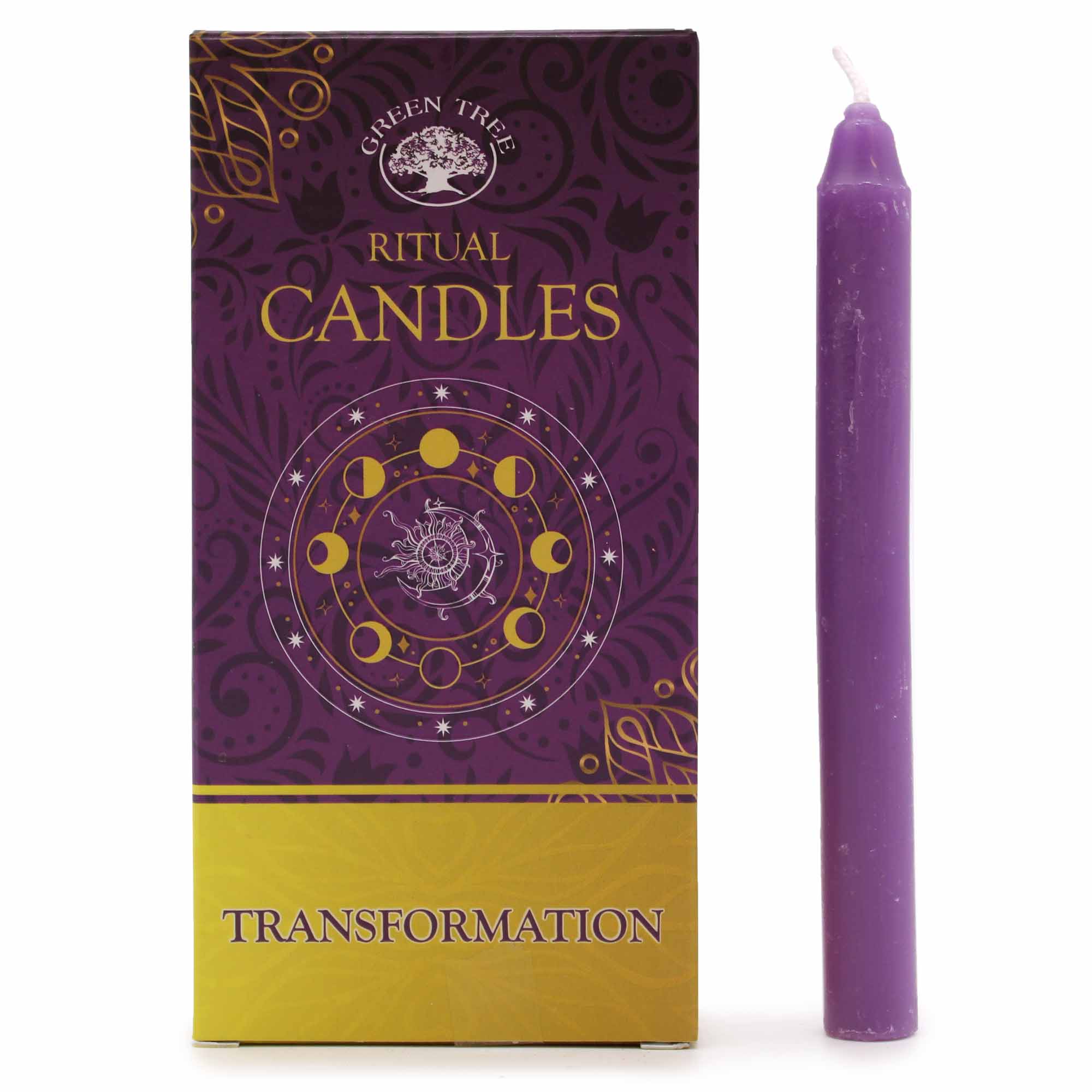 Set of 10 Spell Candles - Transformation - SCand-01