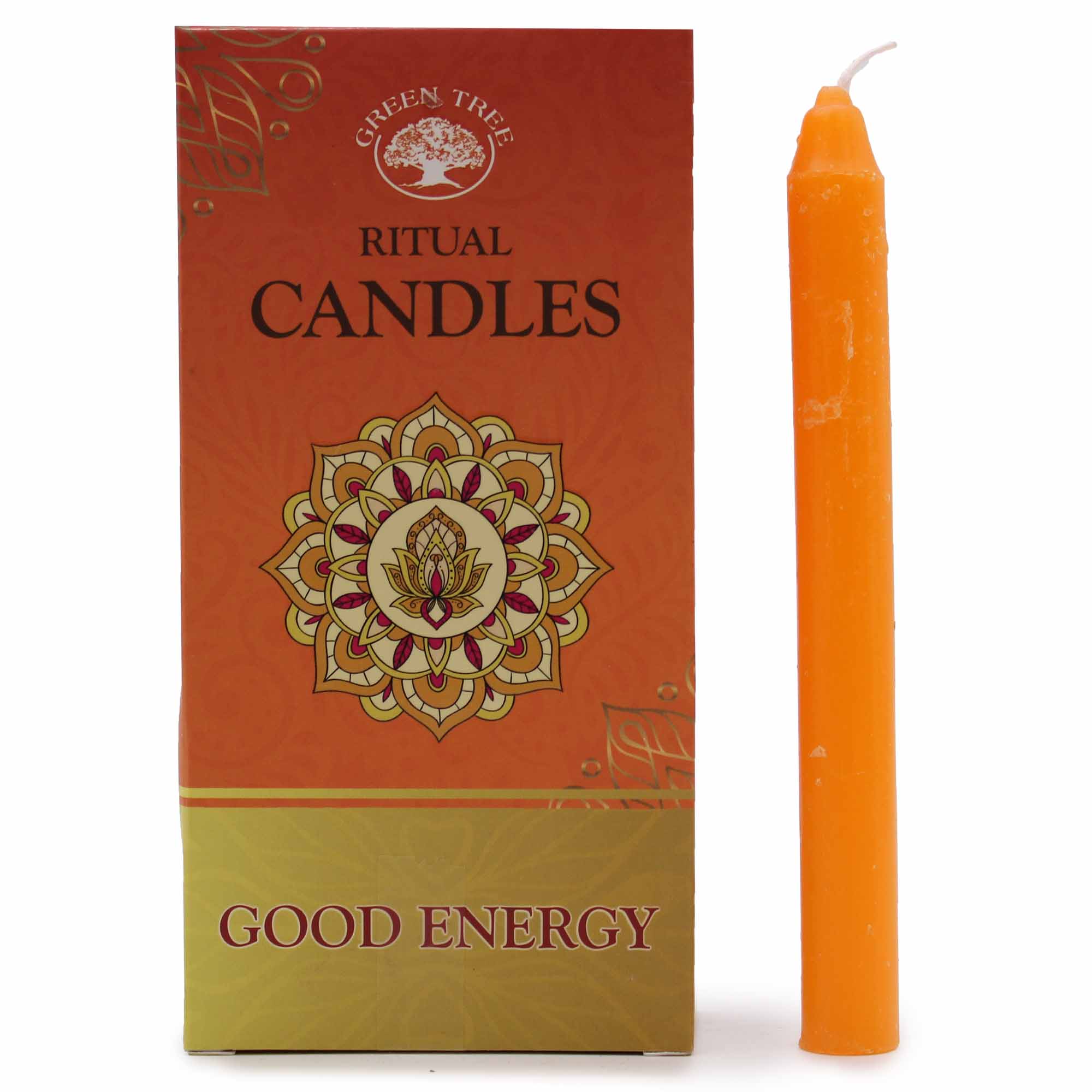 Set of 10 Spell Candles - Good Energy - SCand-02