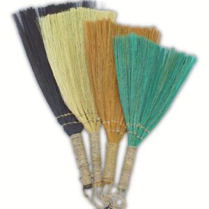 Set 4 - Pampus Fan Broom - Mixed colours & size - NPB-04