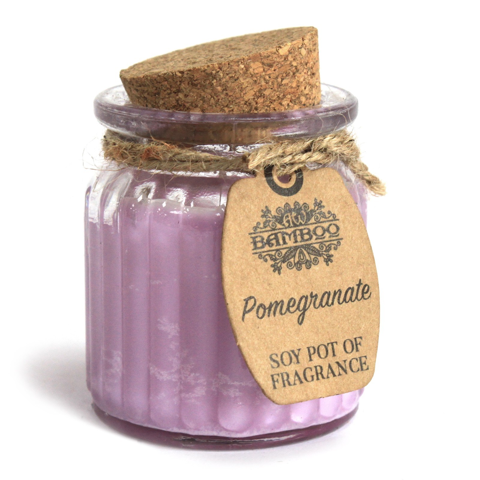 Pomegranate Soy Pot of Fragrance Candle - SoyP-09