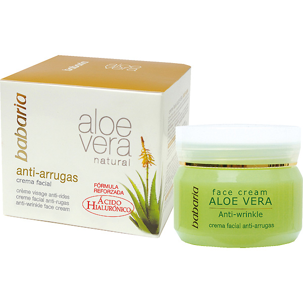 Babaria Natural Anti Wrinkle Face Cream Aloe Vera 50ml