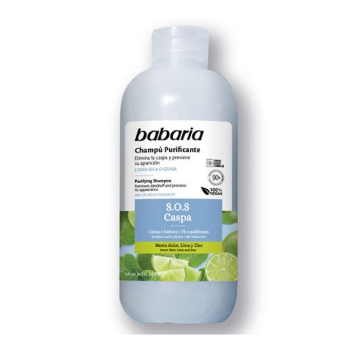 Babaria SOS Dandruff Purifying Shampoo 500ml